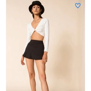 Super down Tawny Mini Skirt